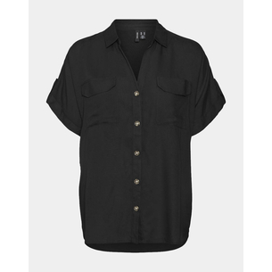 Product VERO MODA VMBUMPY S/S SHIRT WVN GA NOOS base image