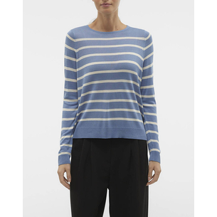 Product VERO MODA VMNOVA LS O-NECK PULLOVER GA NOOS base image