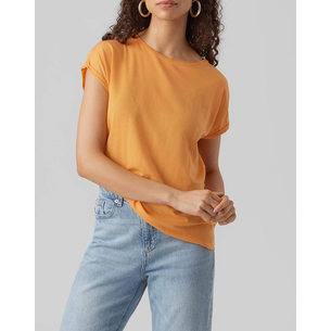 Product VERO MODA VMAVA PLAIN SS TOP GAJRS NOOS base image