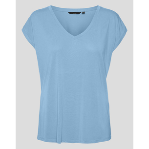 Product VERO MODA VMFILLI SS V-NECK TEE GA NOOS base image