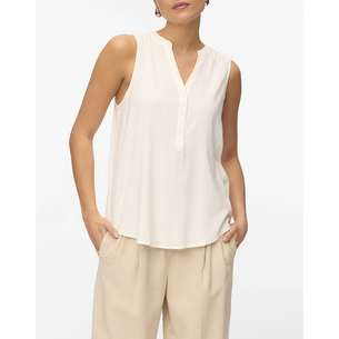 Product VERO MODA VMBELLA SL V-NECK TOP WVN GA NOOS base image