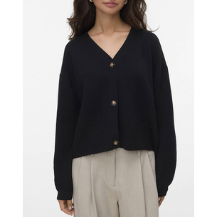 Product VERO MODA VMSABA FULL NEEDLE LS V-NECK CARDI NOOS base image