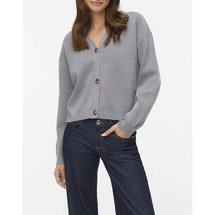 Product VERO MODA VMSABA FULL NEEDLE LS V-NECK CARDI NOOS base image