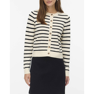 Product VERO MODA VMSABA PLAIN LS O-NECK CARDIGAN NOOS base image