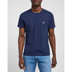 Product LEE SS PATCH LOGO TEE NAVY base image