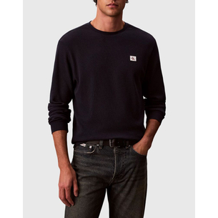 Product CALVIN KLEIN LS WAFFLE BADGE CREWNK TEE base image