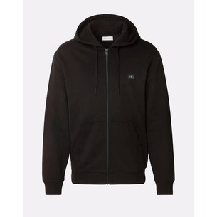 Product CALVIN KLEIN JEANS WOVEN LABEL ZIP THROUGH HOODIE base image