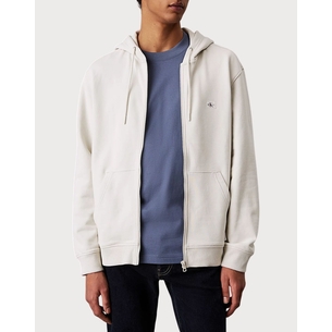 Product CALVIN KLEIN JEANS WOVEN LABEL ZIP THROUGH HOODIE base image