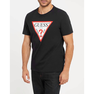 Product GUESS CN SS ORIGINAL LOGO TEE SHIRT MEN base image