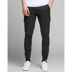 Product JACK&JONES JJIPAUL JJFLAKE AKM 542 BLACK NOOS base image