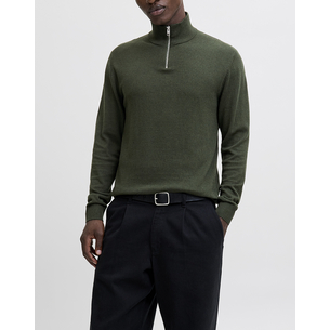 Product JACK&JONES JJEEMIL KNIT HALF ZIP NOOS base image