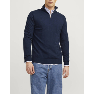 Product JACK&JONES JJEEMIL KNIT HALF ZIP NOOS base image