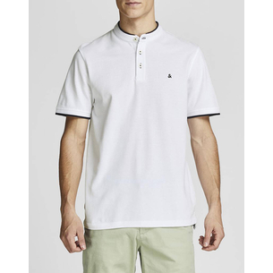 Product JACK&JONES JJEPAULS MAO POLO SS NOOS base image
