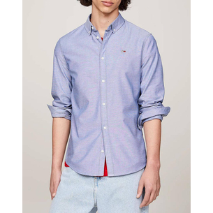 Product TOMMY JEANS TJM SLIM STRETCH OXFORD SHIRT base image