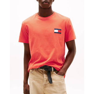 Product TOMMY JEANS TJM SLIM ESSENTIAL FLAG TEE EXT base image