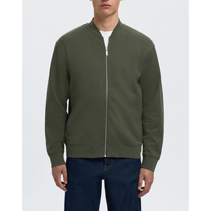 Product SELECTED SLHMACK SWEAT BOMBER LS NOOS base image