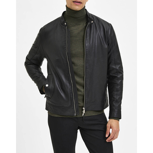 Product SELECTED SLHARCHIVE CLASSIC LEATHER JKT NOOS base image