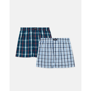 Product MINERVA PLAID BOXER SHORT SET POPLINE MINERV.2PCS base image