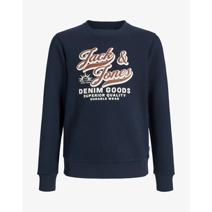 Product JACK&JONES JJELOGO SWEAT CREW 2 COL 25/26 NOOS JNR base image