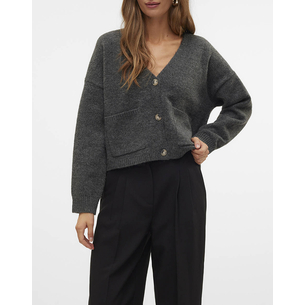 Product AWARE BY VERO MODA VMGEMMA LS V-NECK KNIT CARDIGAN VMA NOOS base image