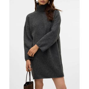 Product AWARE BY VERO MODA VMGEMMA LS ROLL NECK KNIT DRESS VMA NOOS base image