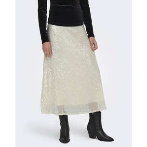 Product ONLY ONLCARIN SEQUINS A-SHAPE SKIRT WVN base image