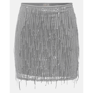 Product ONLY ONLSPACY SHORT SEQUINS SKIRT WVN base image