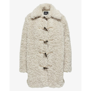 Product ONLY ONLVIKI FAUX FUR DUFFLE COAT OTW base image