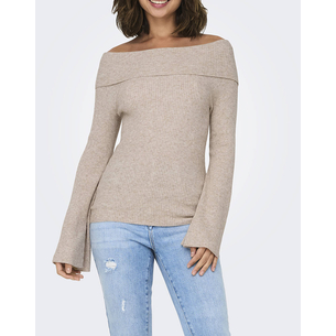 Product ONLY ONLJAYDEN LS OFF SHOULDER KNT base image