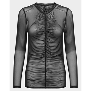 Product ONLY ONLPARIS L/S RUCHING TOP BOX JRS base image