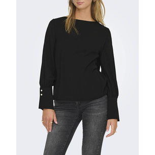 Product ONLY ONLTHALIA LIFE LS DETAIL TOP WVN base image
