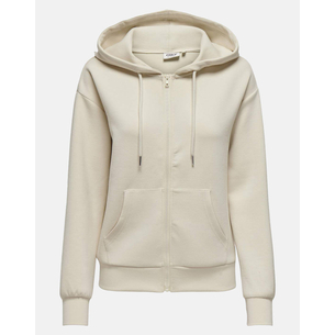 Product ONLY ONLFANCY L/S ZIP PEARL HOOD SWT base image
