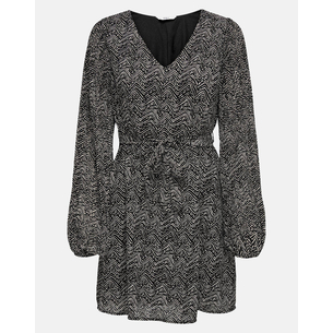 Product ONLY ONLSTAR LIFE PLISSE SLEEVE DRESS base image