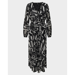 Product ONLY ONLSTAR LIFE L/S CARA LONG DRESS PTM base image