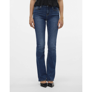 Product VERO MODA VMFLASH MR FLARED JEANS LI3110 GA NOOS base image