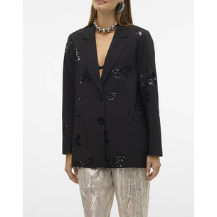 Product VERO MODA VMMITRA LS LOOSE EMBELLISHED BLAZER PRM base image