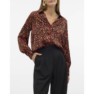 Product VERO MODA VMRUBIA L/S SHIRT WVN BTQ GA base image
