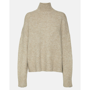 Product VERO MODA VMMADDIE LS HIGHNECK PULLOVER GA base image