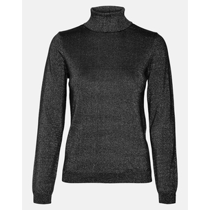 Product VERO MODA VMHAPPYSHINE LS ROLLNECK PULLOVER BOO base image