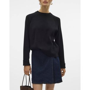 Product VERO MODA VMGOLD MIX LS O-NECK PULLOVER GA base image