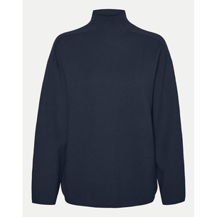 Product VERO MODA VMGOLD LS HIGHNECK PINSTRIPE PULLOVER GA base image