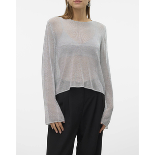 Product VERO MODA VMNOVA LS O-NECK KNIT VMA base image