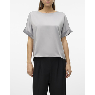 Product VERO MODA VMMERLE 2/4 O-NECK TOP WVN GA NOOS base image