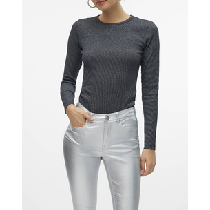 Product VERO MODA VMCHLOE LS LUREX SHORT TOP JRS base image