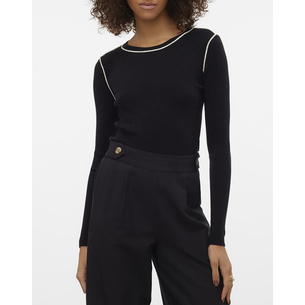 Product VERO MODA VMKARA LS O-NECK PULLOVER GA BOO base image