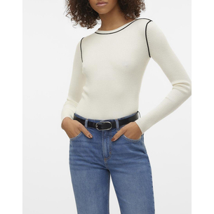 Product VERO MODA VMKARA LS O-NECK PULLOVER GA BOO base image