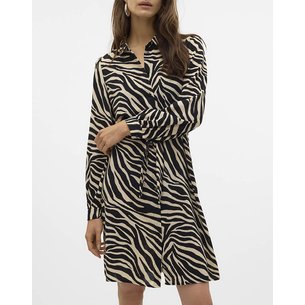 Product VERO MODA VMTEAGAN L/S ABK SHIRT DRESS WVN BTQ GA base image