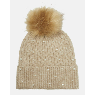 Product VERO MODA VMMADDIE EMBELLISHED BEANIE GA base image