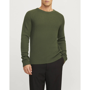Product JACK&JONES JJPANNEL KNIT CREW NECK AW24 base image