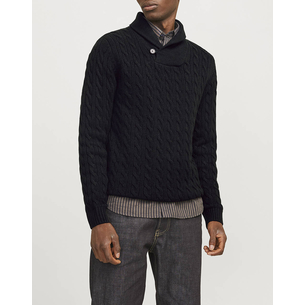 Product JACK&JONES JPRBLUCRASH KNIT SHAWL NECK base image